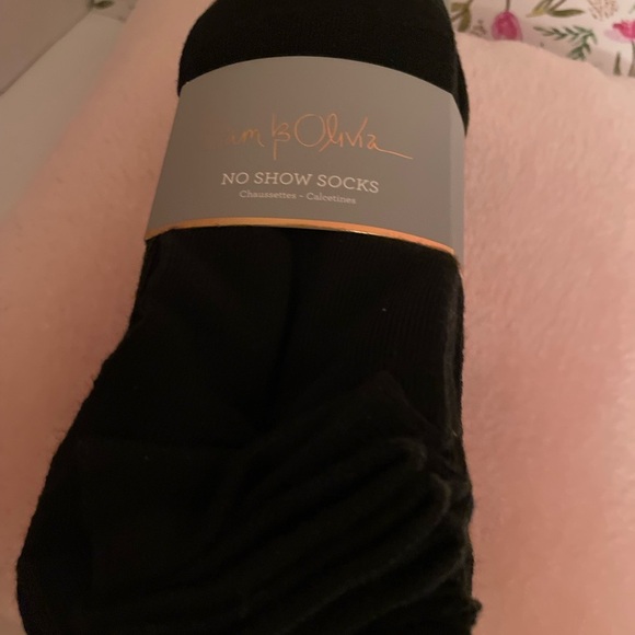 Sam and Olivia 10pair no show black socks shoe size  4-10. Polyester & spandex - Picture 2 of 4